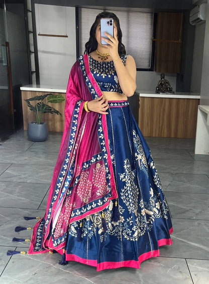 Beautiful Designer Patola Digital Print Lehenga Choli