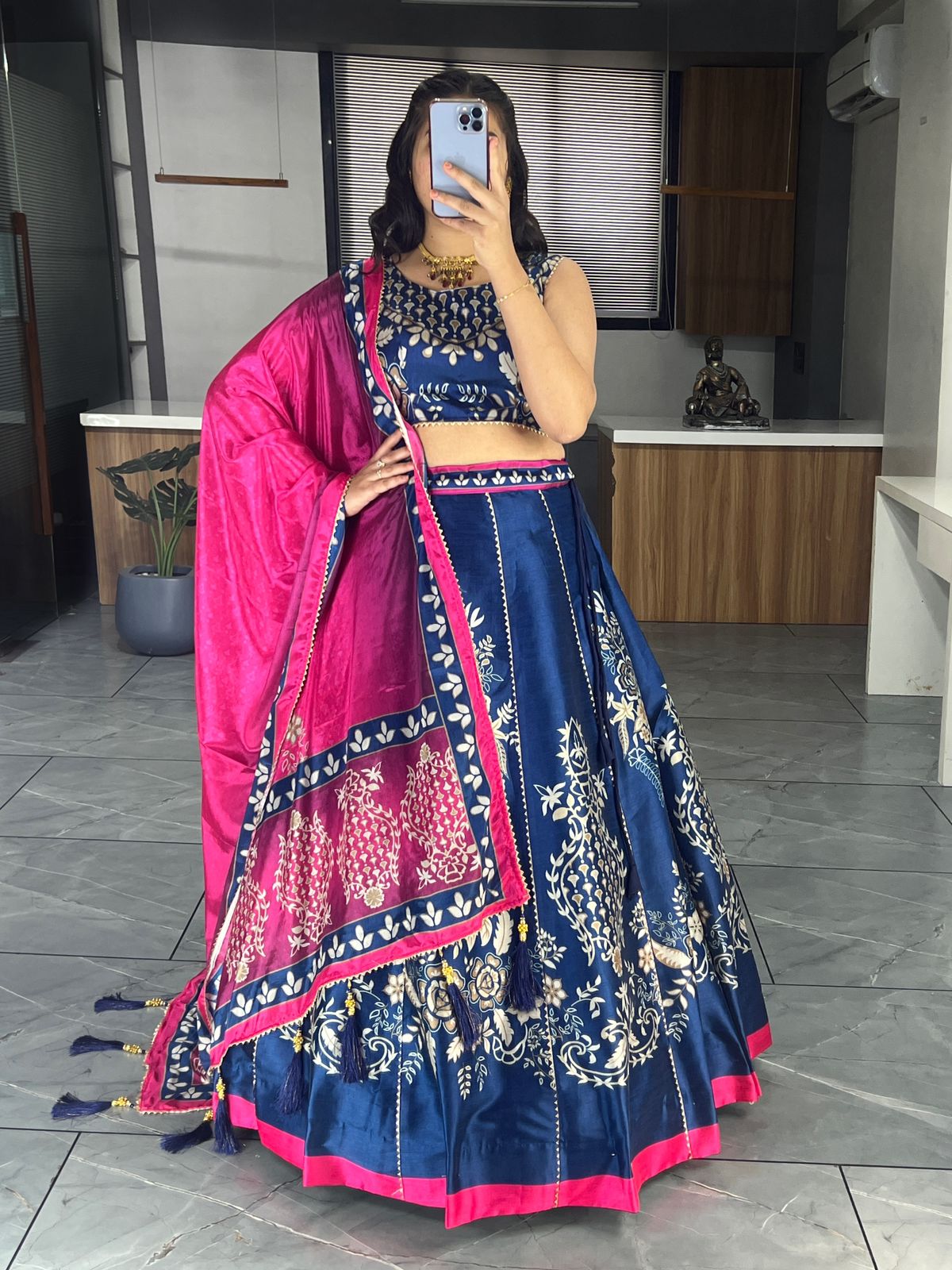 Beautiful Designer Patola Digital Print Lehenga Choli