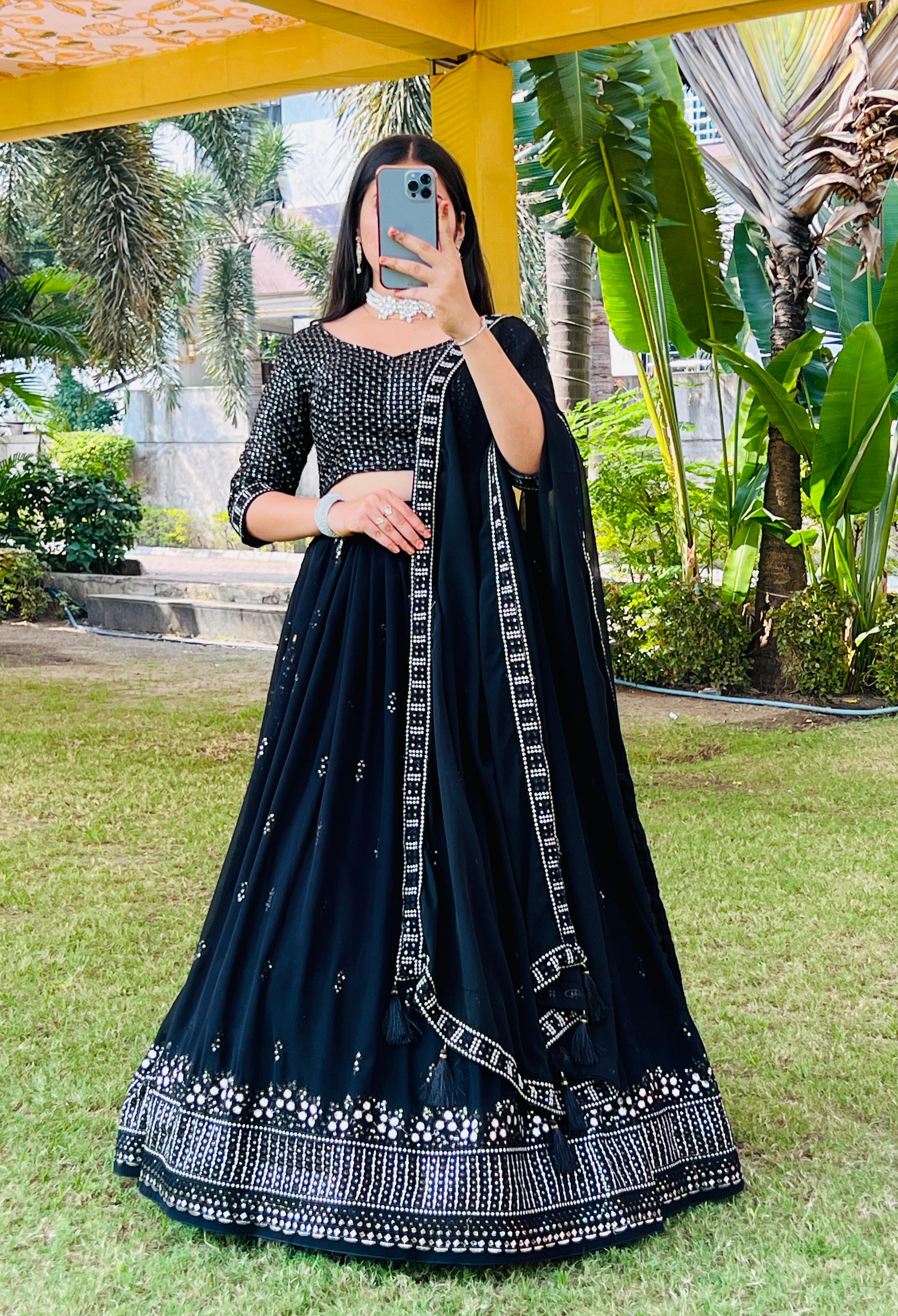 Beautiful Designer Summer Special Heavy Georgette Lehenga Choli