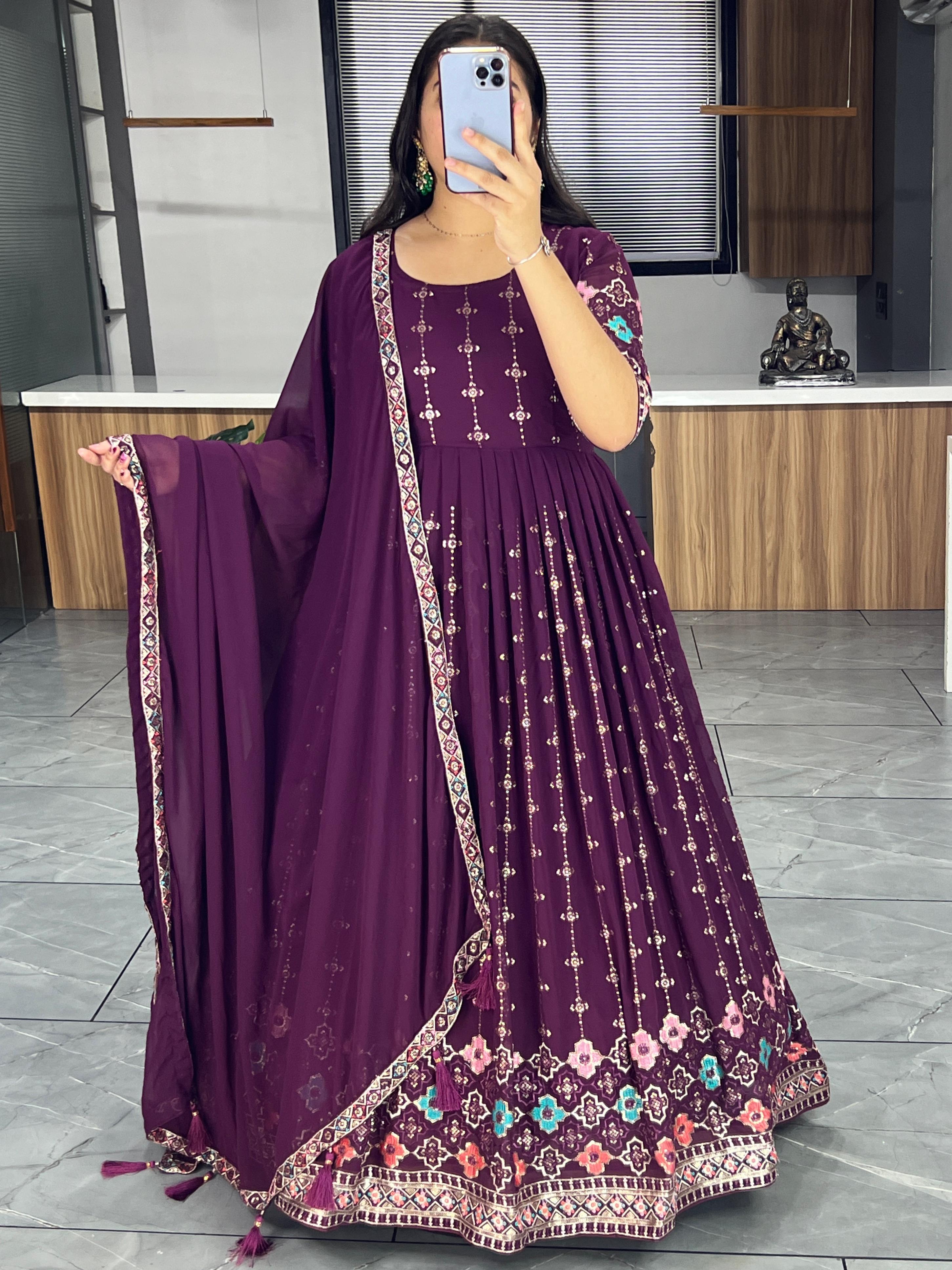 Georgette Lehenga Choli