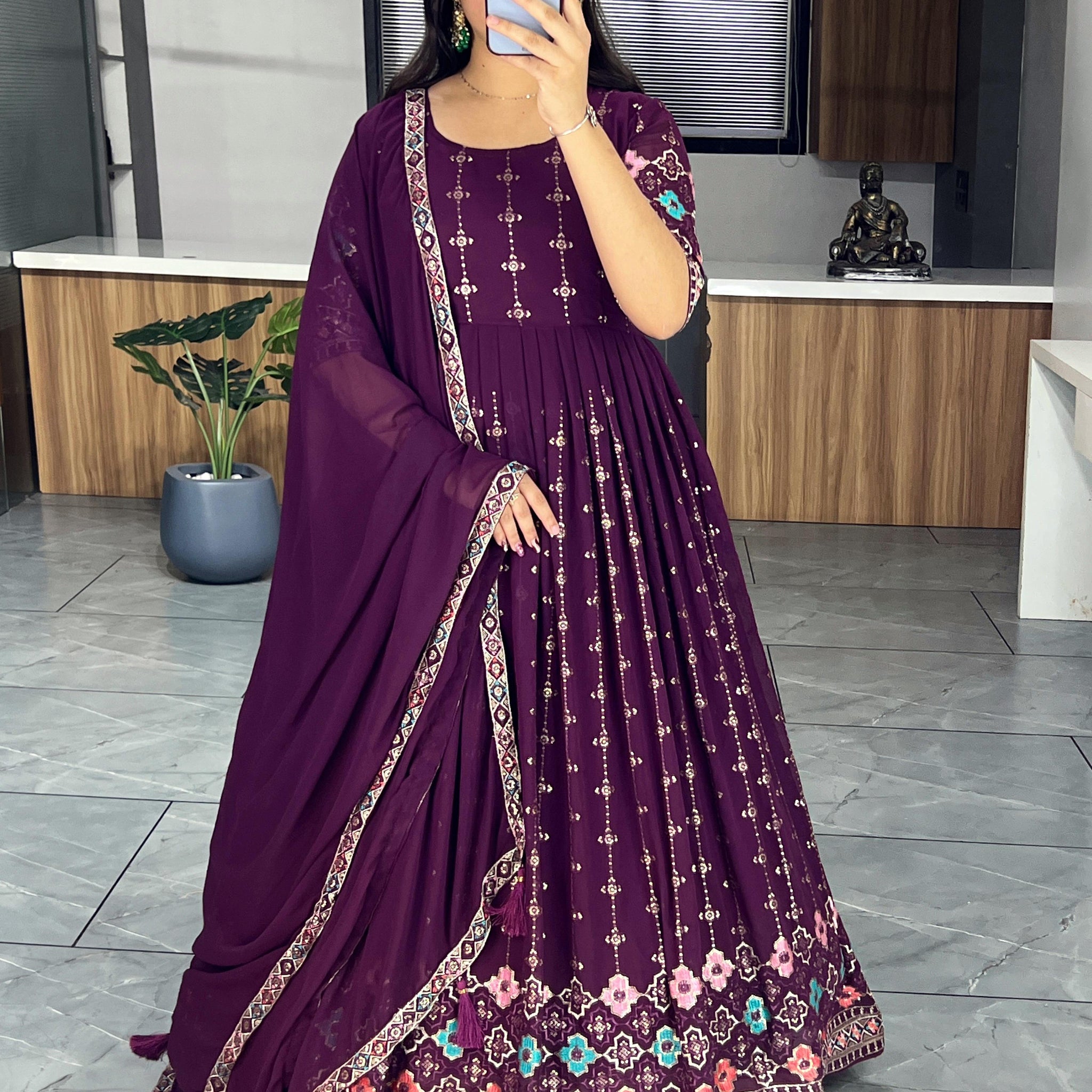Georgette Lehenga Choli