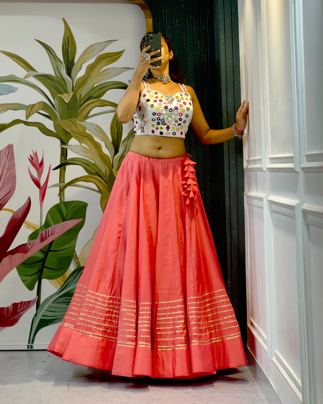 Beautiful Designer Navratri Special Pure Cotton Chaniya Choli