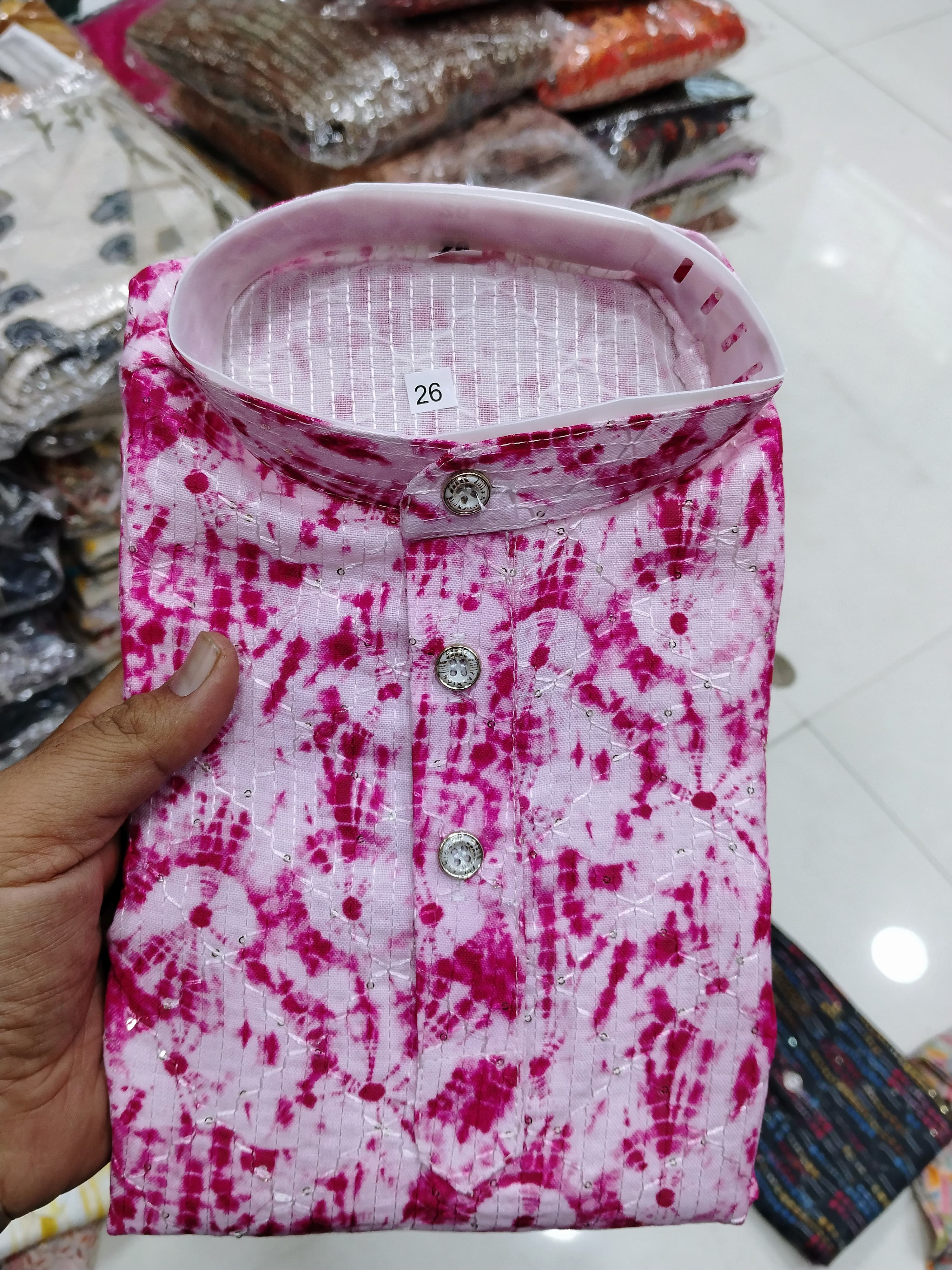 Festival Designer Kid's Boys Pure Cotton Slub Kurta Payjama