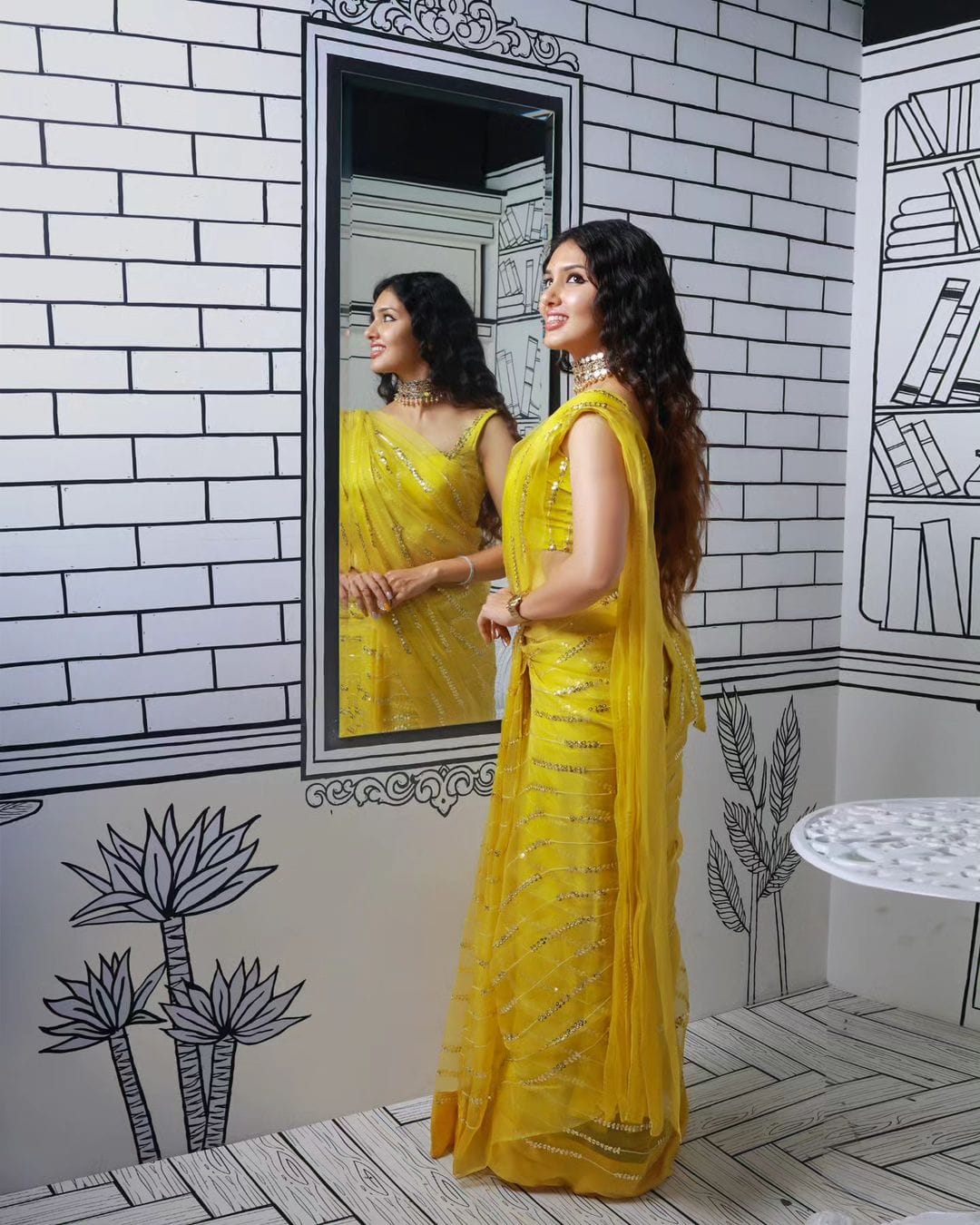 Georgette Saree