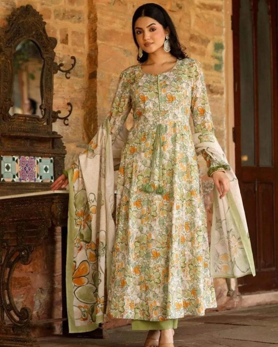 Beautiful Designer Summer Special Heavy Reyon Salwar Suit