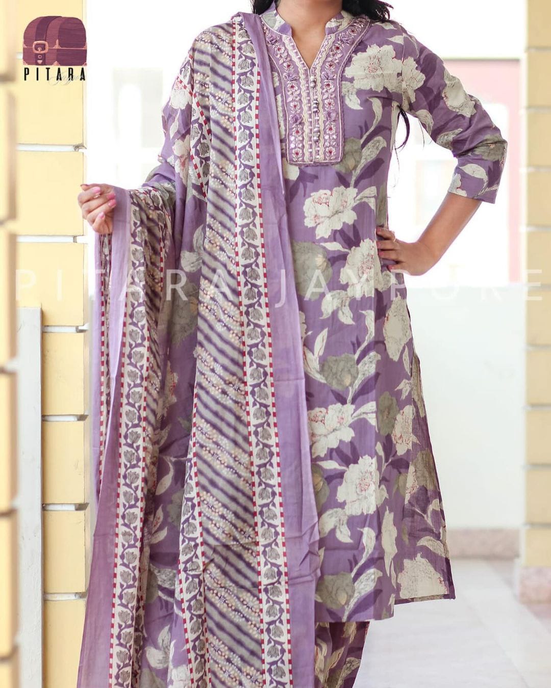 Beautiful Designer Summer Special Pure Cotton Salwar Suit