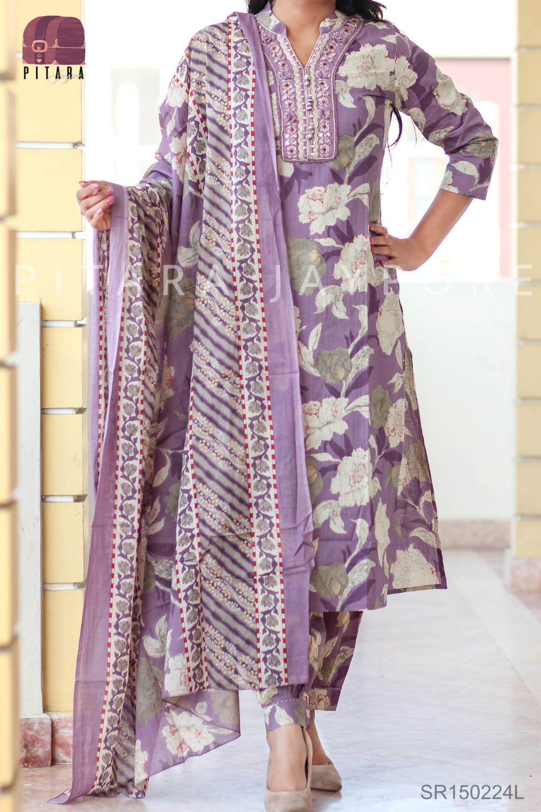 Beautiful Designer Summer Special Pure Cotton Salwar Suit