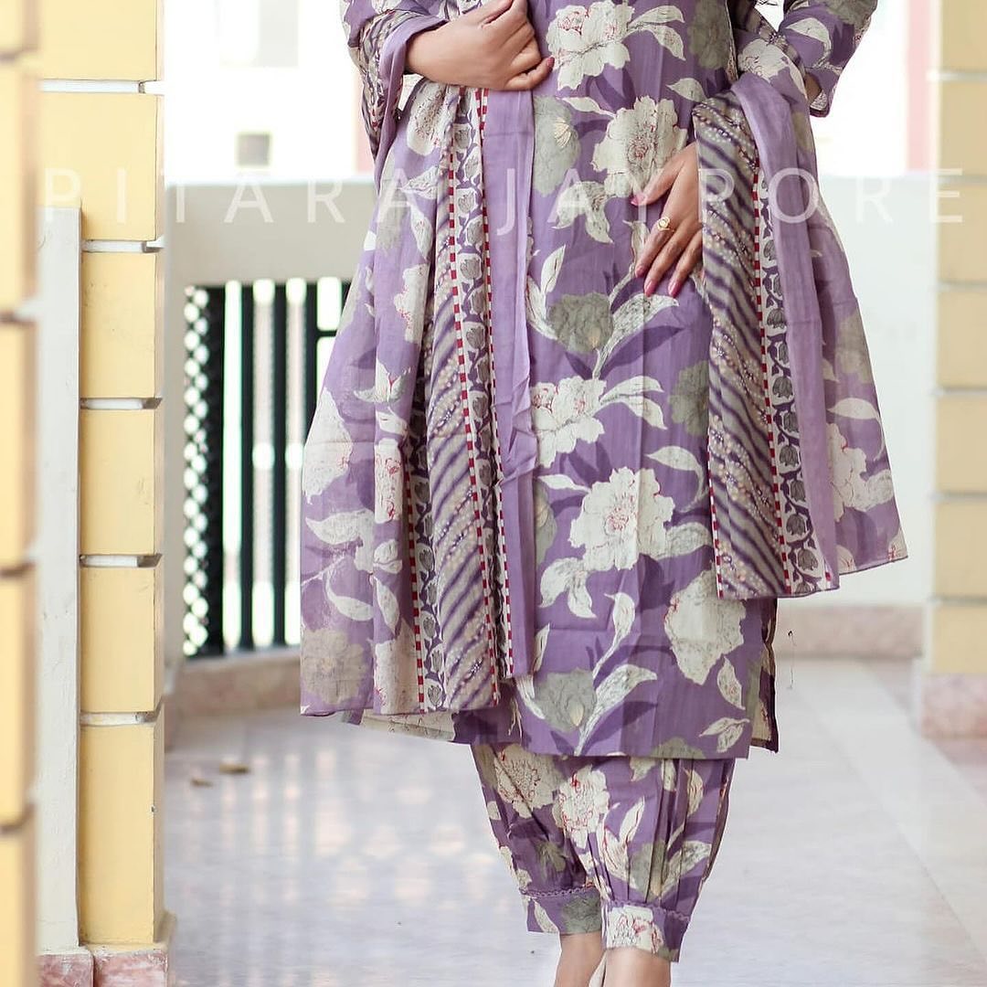 Beautiful Designer Summer Special Pure Cotton Salwar Suit