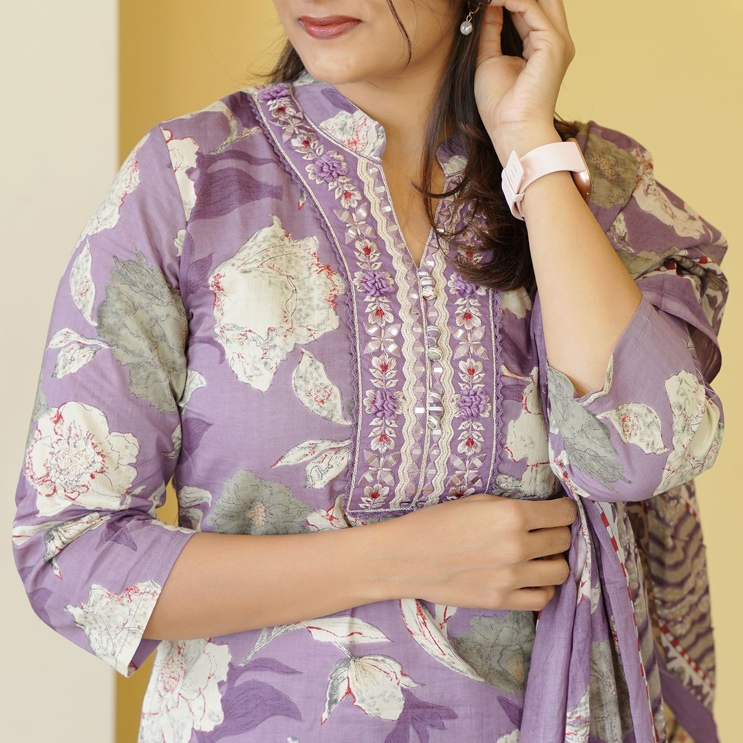 Beautiful Designer Summer Special Pure Cotton Salwar Suit