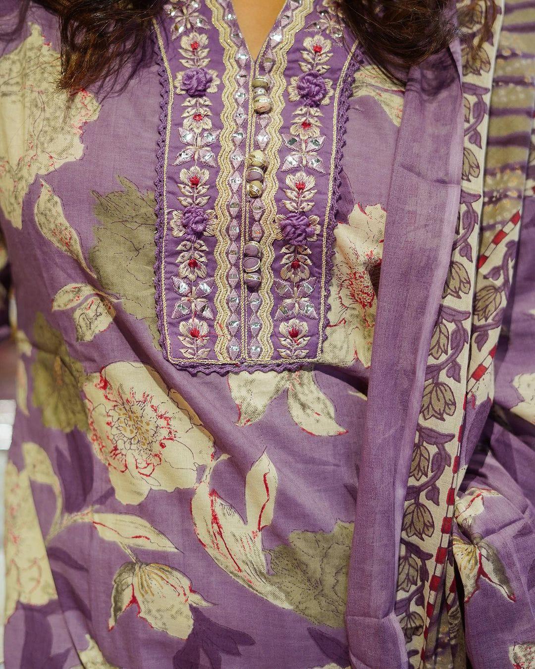 Beautiful Designer Summer Special Pure Cotton Salwar Suit