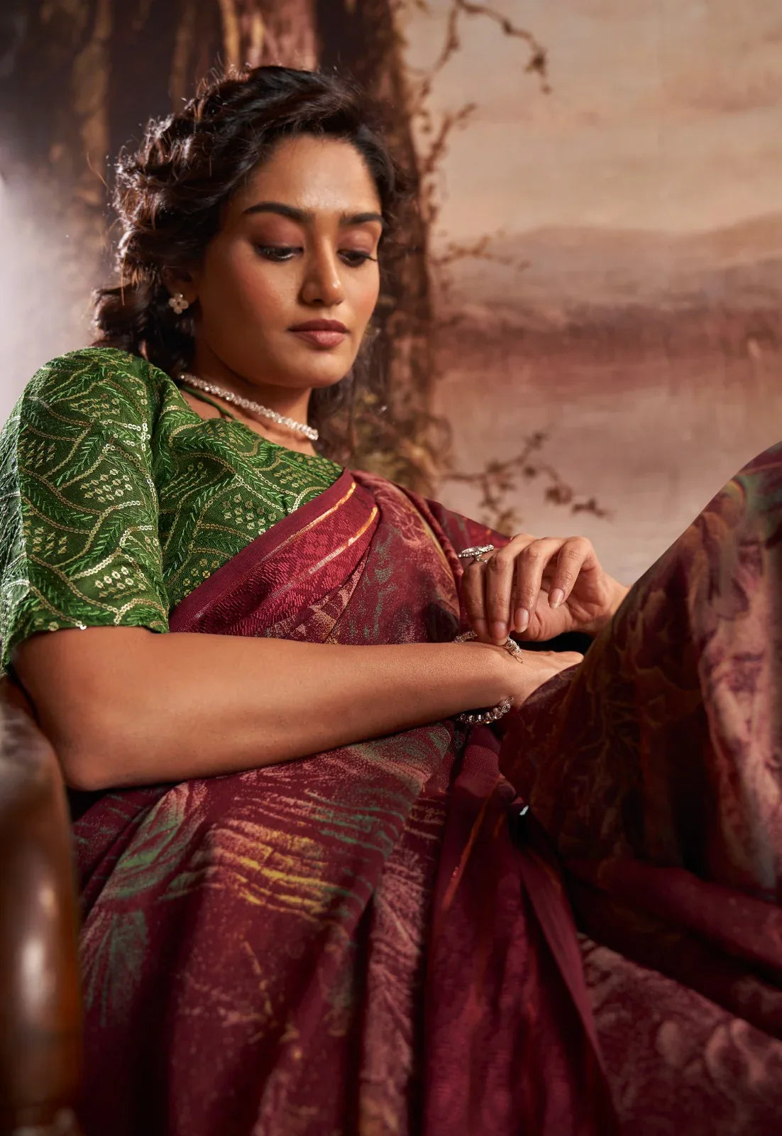 Georgette Saree