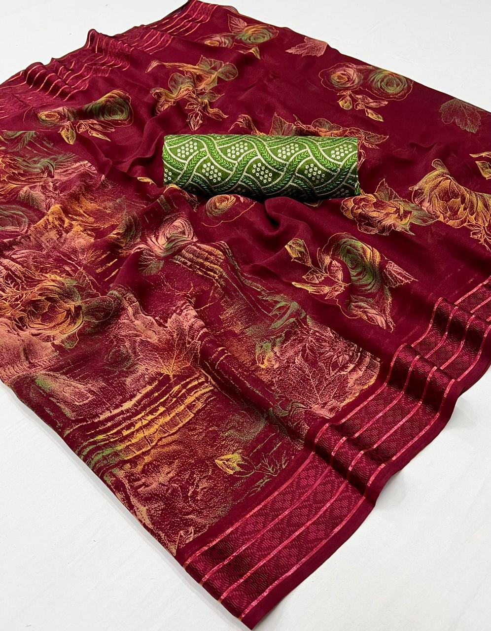 Georgette Saree