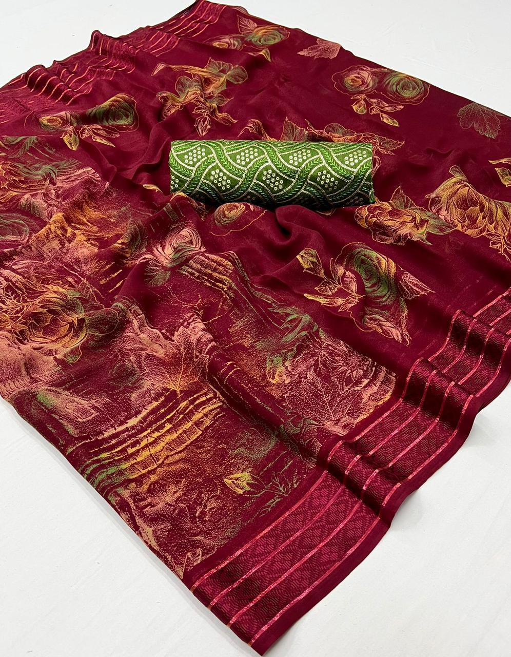 Georgette Saree