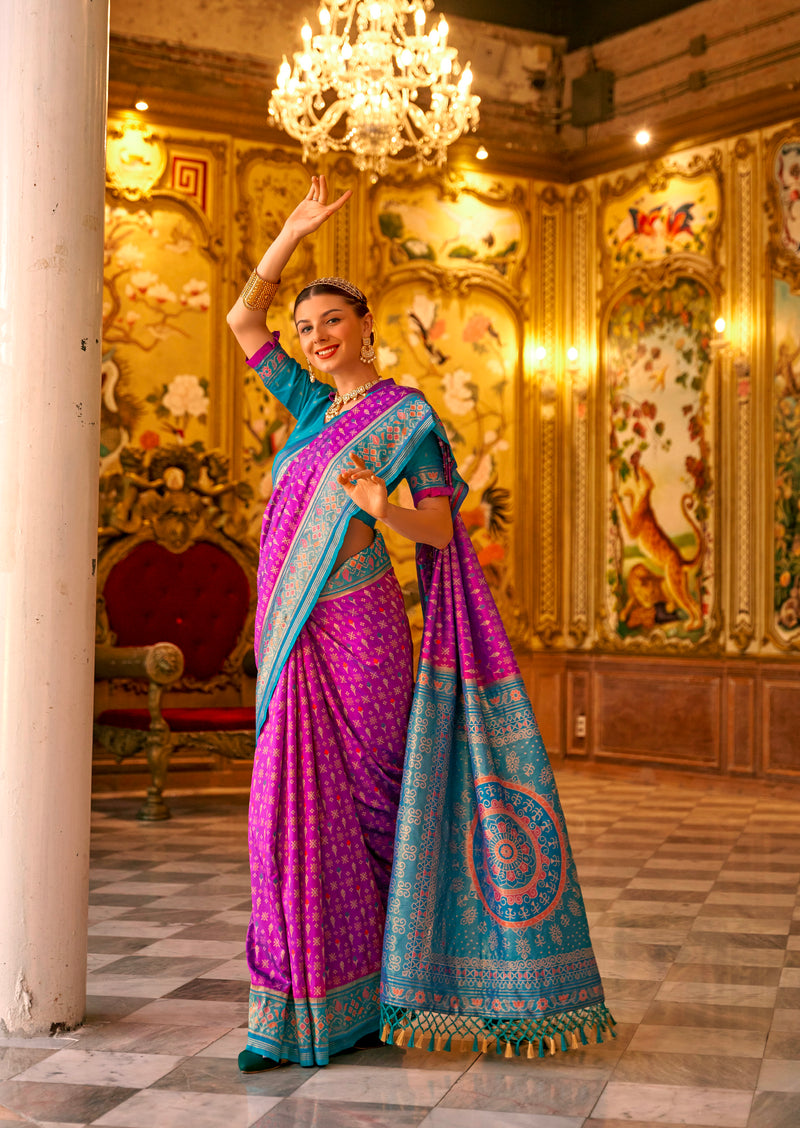 Beautiful Designer Occasion Wear Banarasi Silk Weaving Work Saree