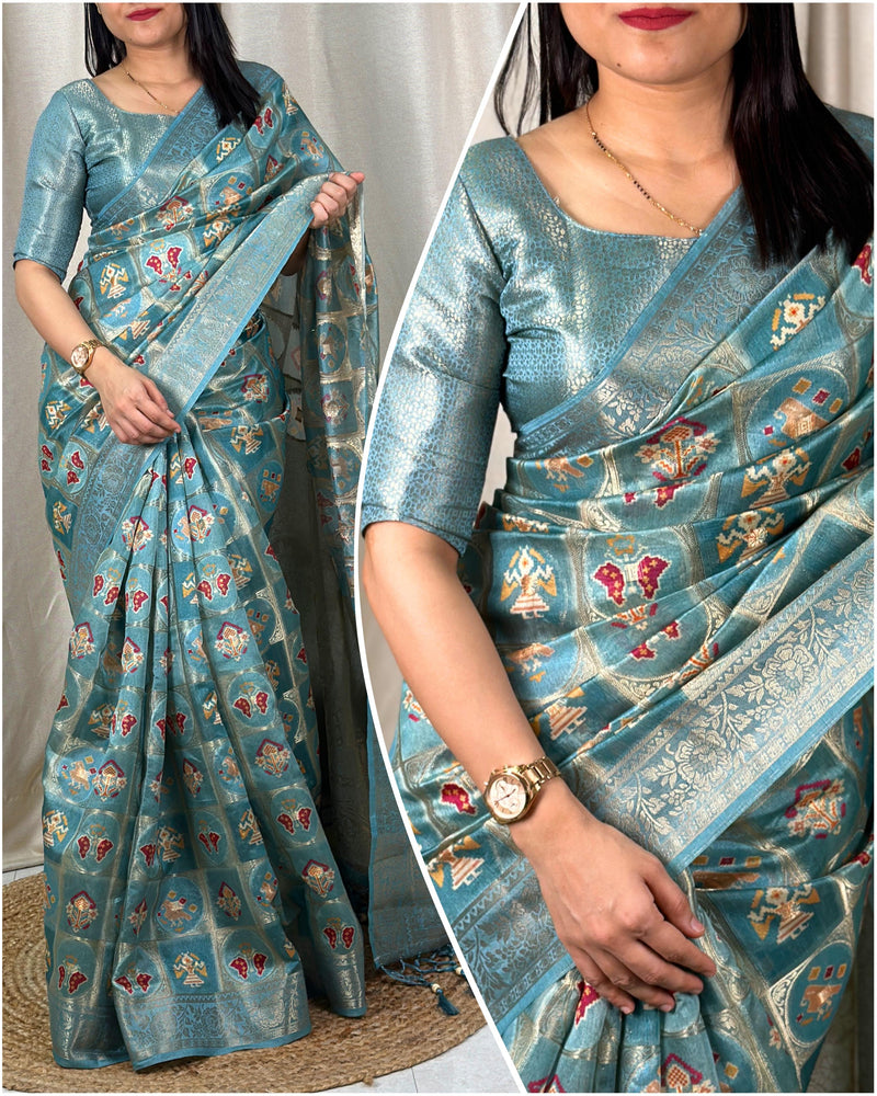 Beautiful Designer Soft Modal Silk Printed Saree