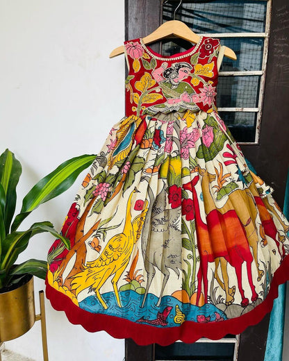 Beautiful Designer Summer Special Multi Colour Kids Lehenga Choli