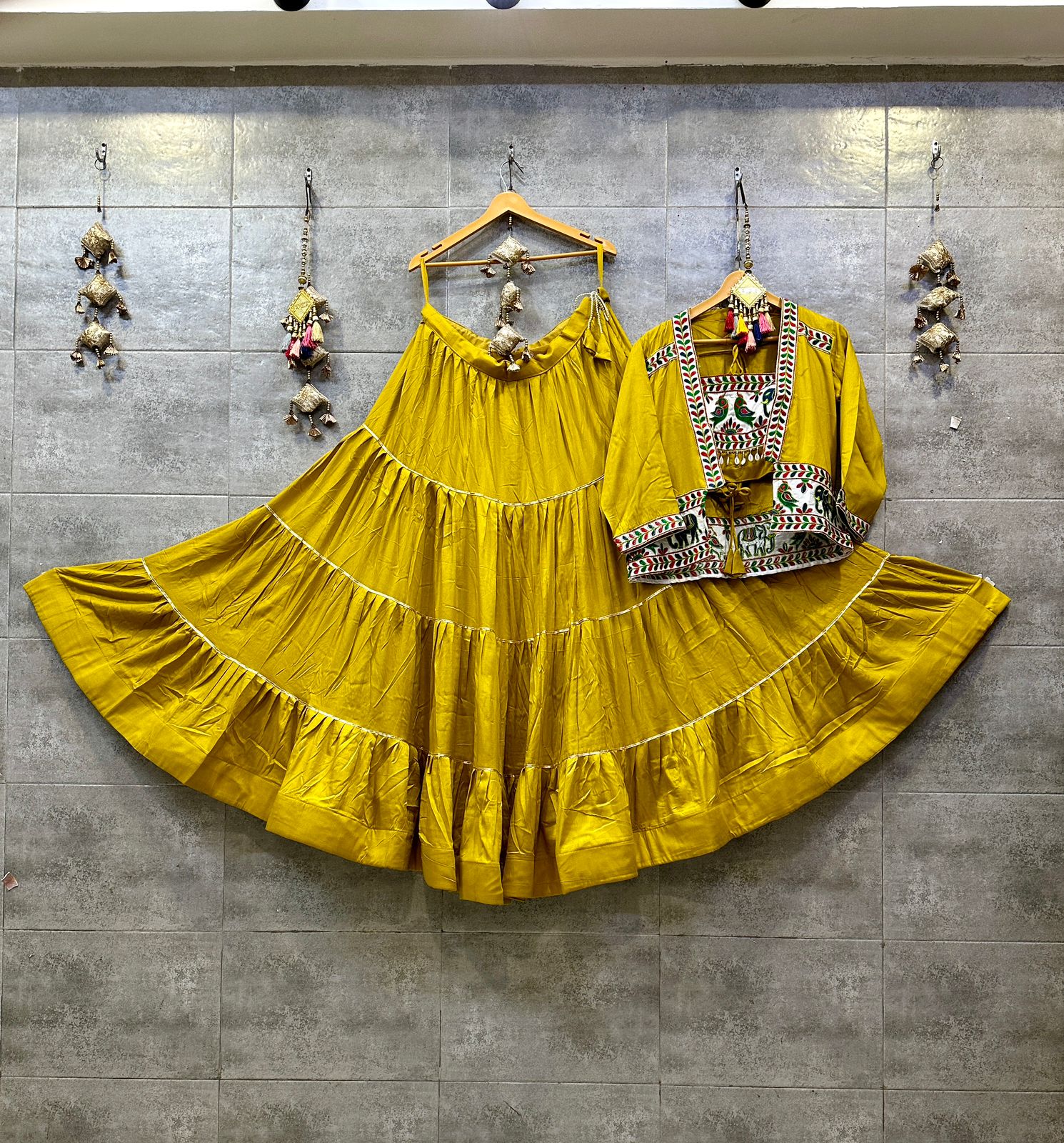 Navratri Cotton Lehenga Choli