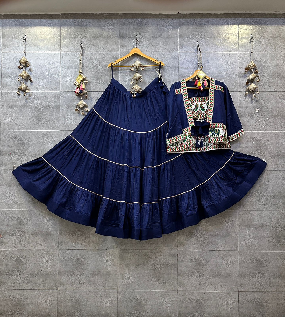 Navratri Cotton Lehenga Choli