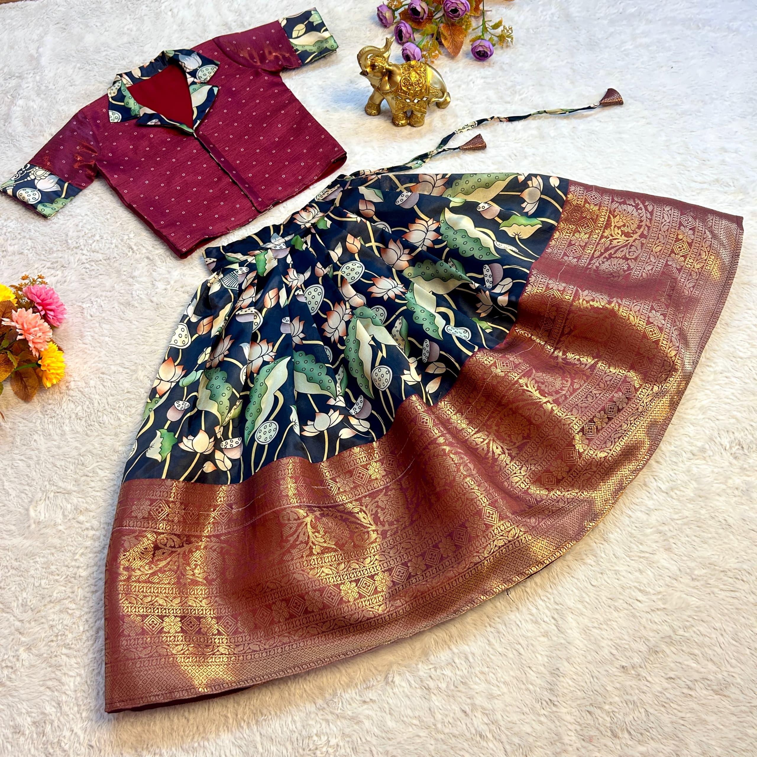 Beautiful Designer Festival Special Kids Lehenga Choli