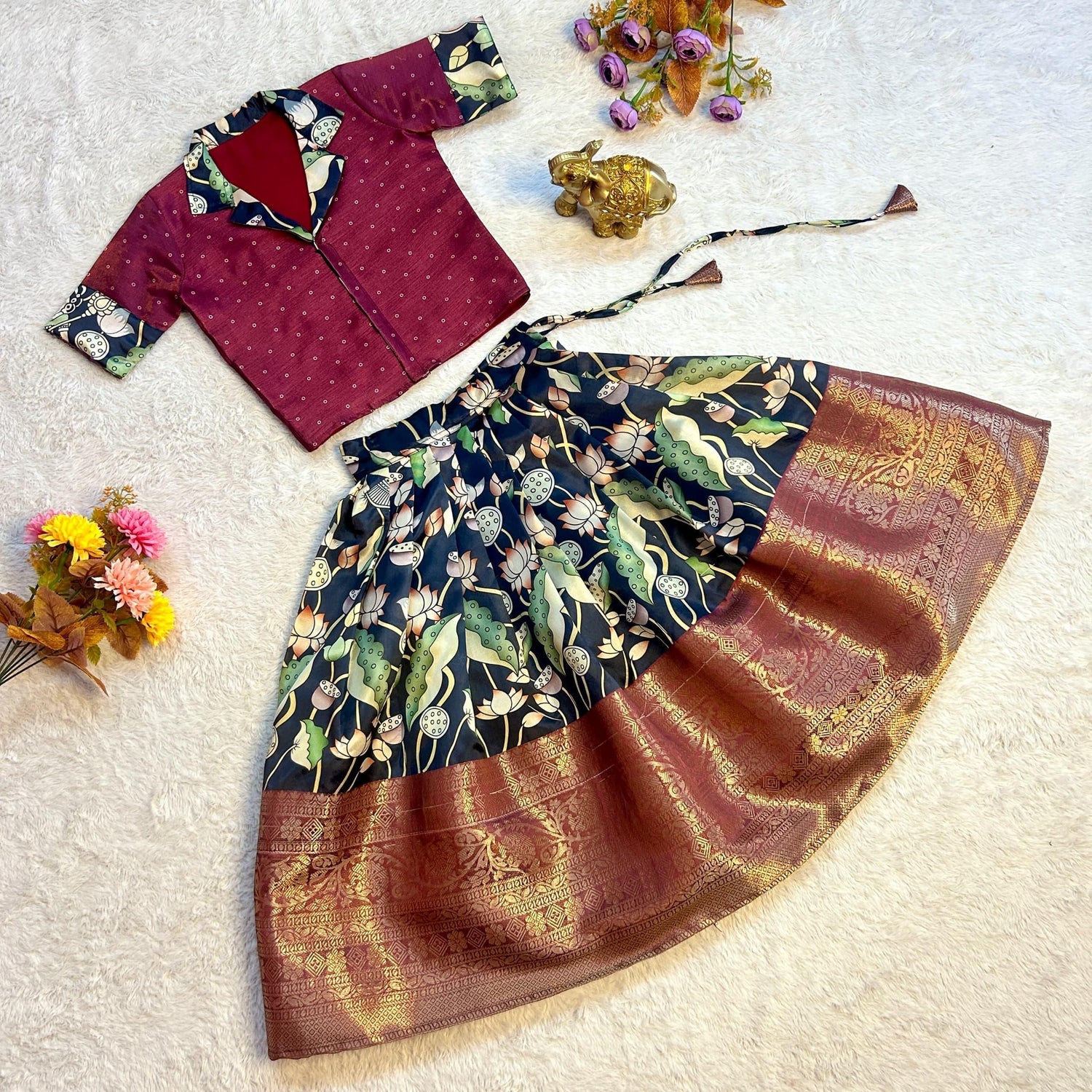 Beautiful Designer Festival Special Kids Lehenga Choli