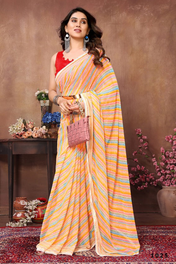 Beautiful Designer Casual Wear Aafreen Pure Banglori Silk Saree