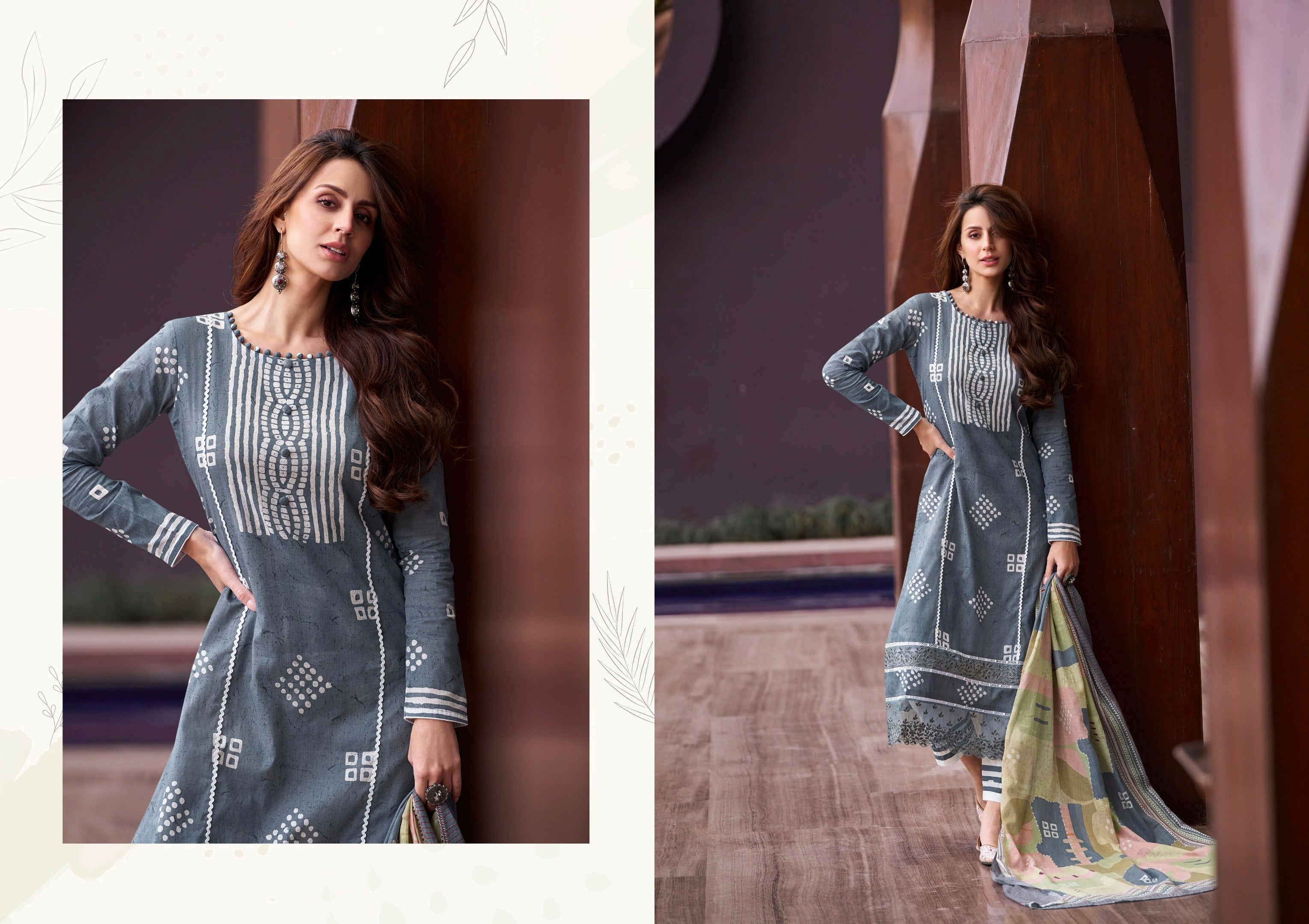 Beautiful Casual Wear Pure Cotton Printed Lawn Suit