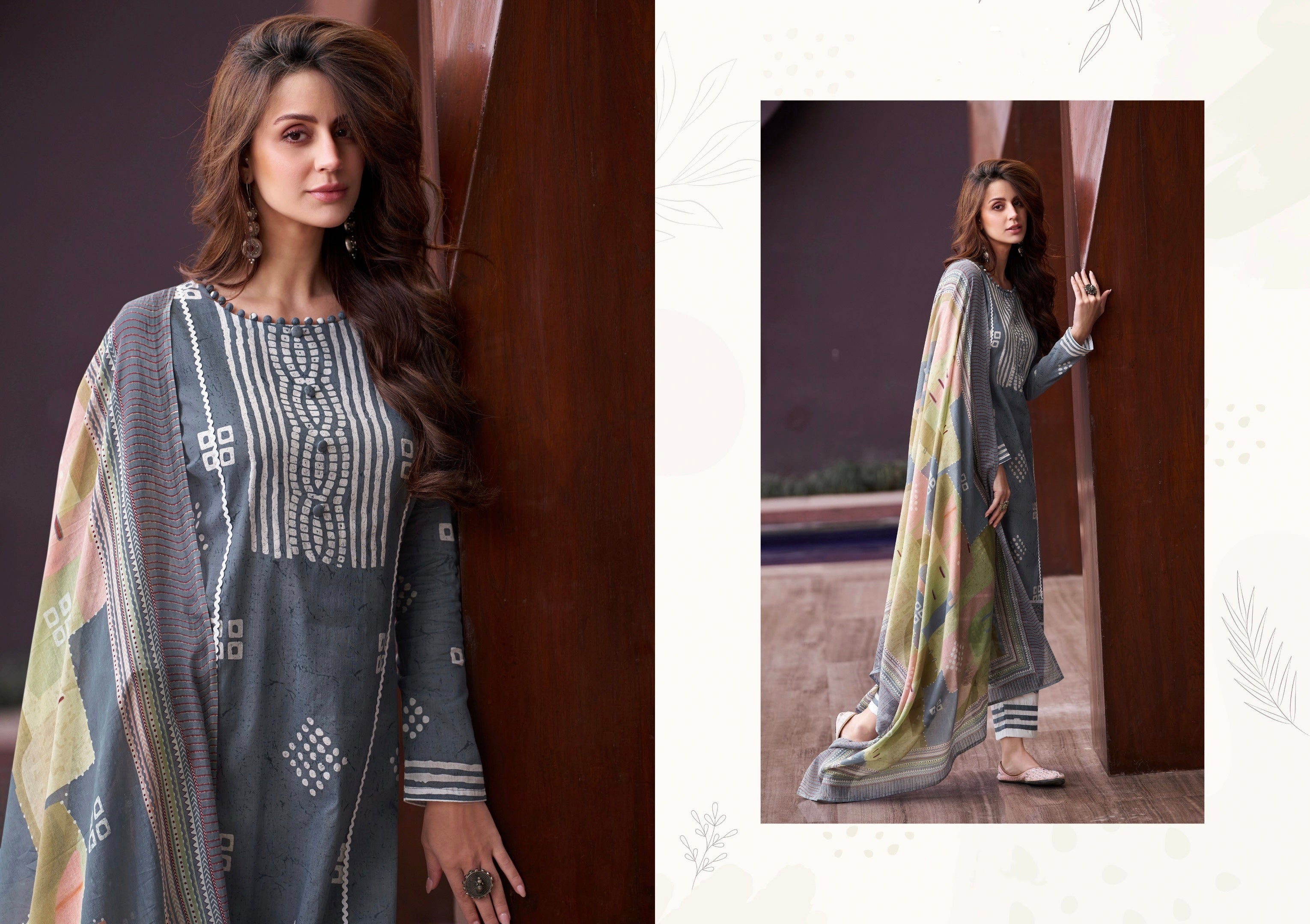 Beautiful Casual Wear Pure Cotton Printed Lawn Suit
