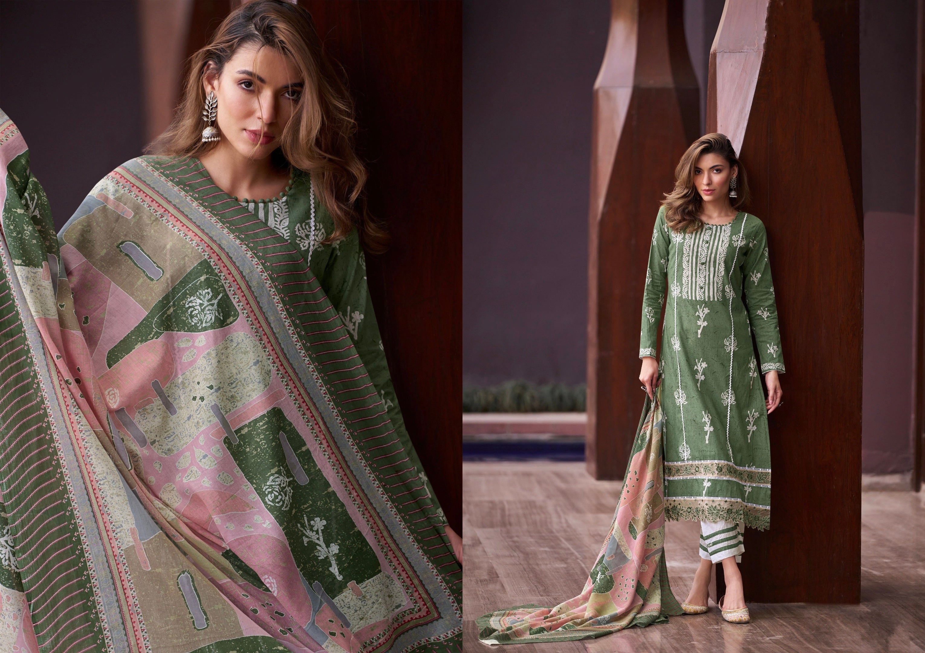Beautiful Casual Wear Pure Cotton Printed Lawn Suit