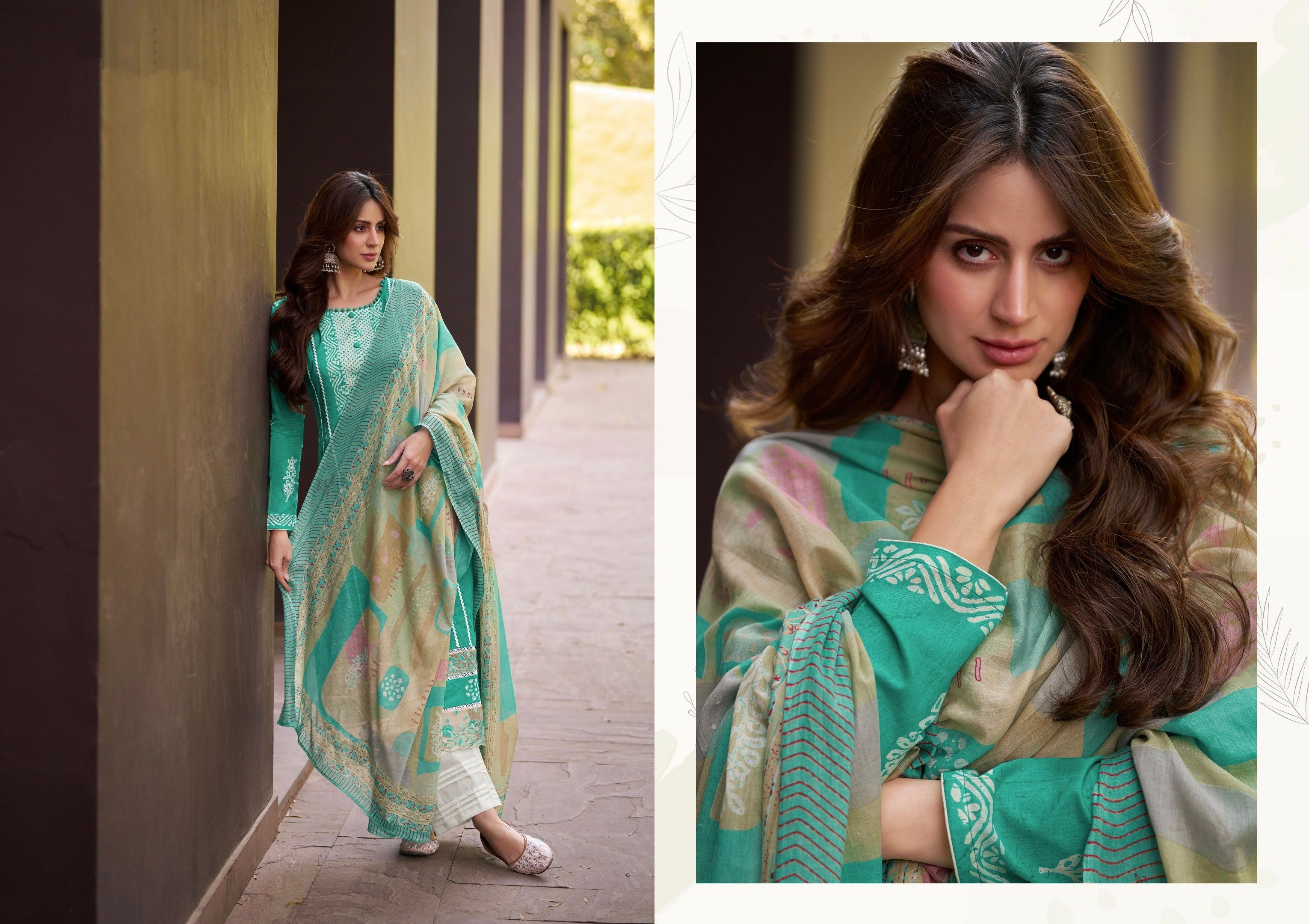 Beautiful Casual Wear Pure Cotton Printed Lawn Suit