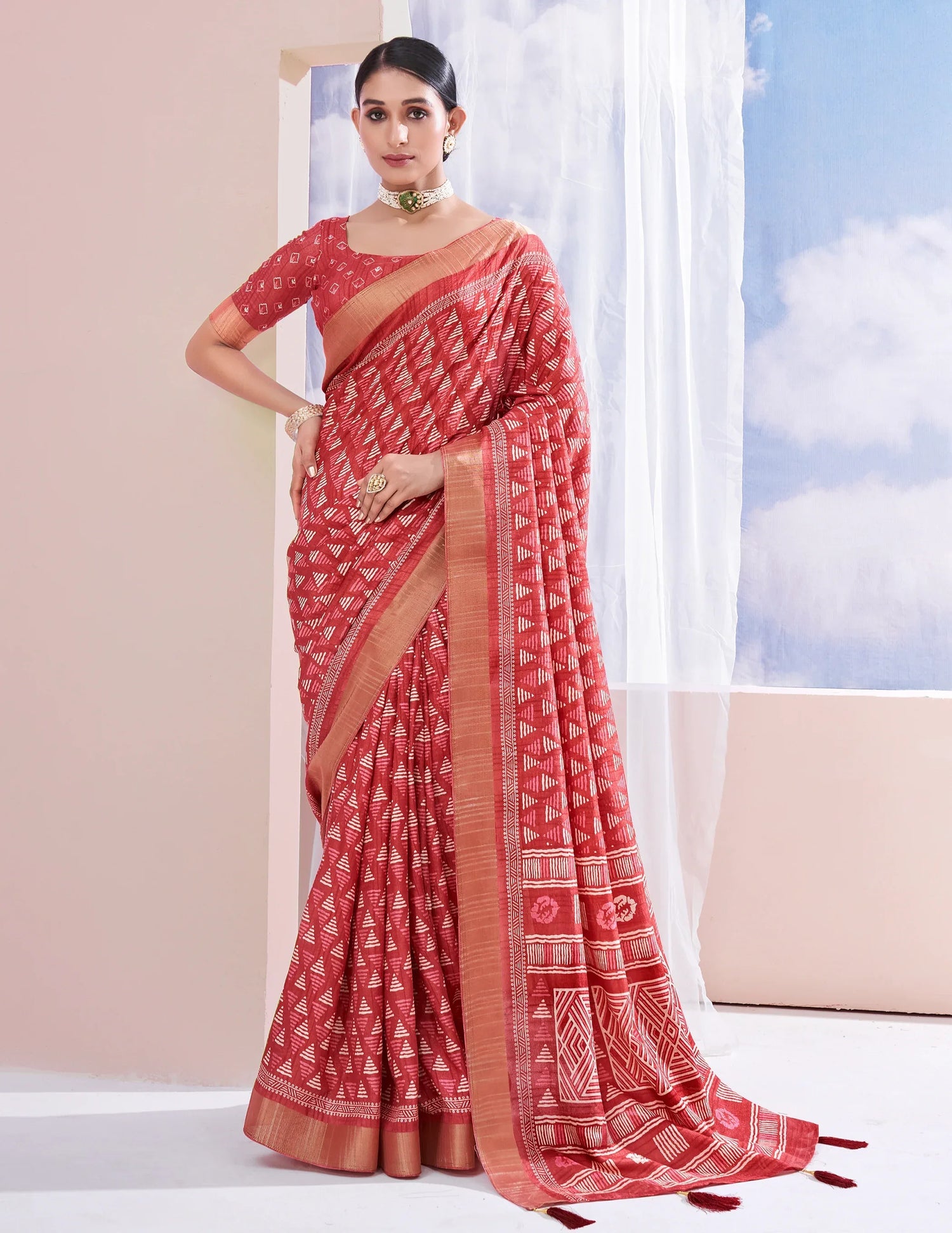 Beautiful Occasion Wear Pure Dola Silk Saree