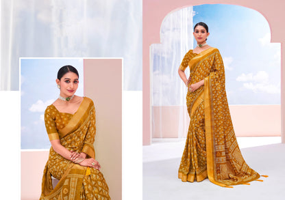 Beautiful Occasion Wear Pure Dola Silk Saree