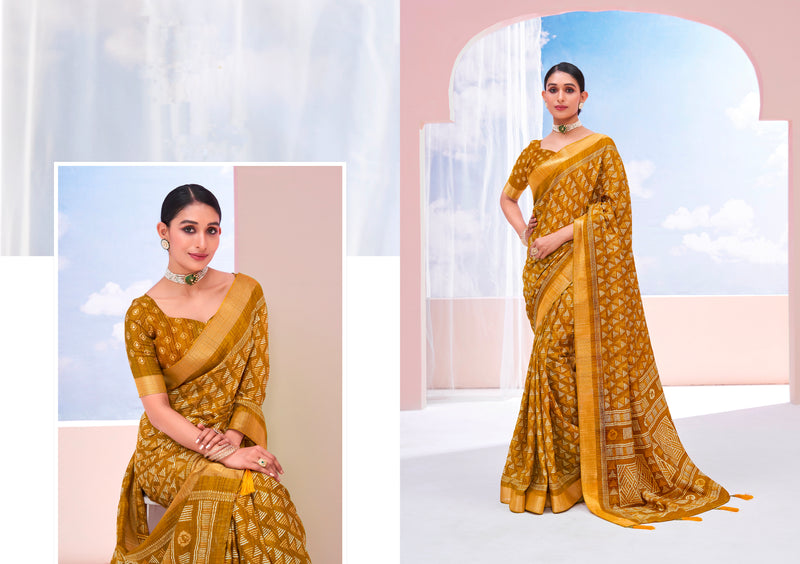 Beautiful Occasion Wear Pure Dola Silk Saree