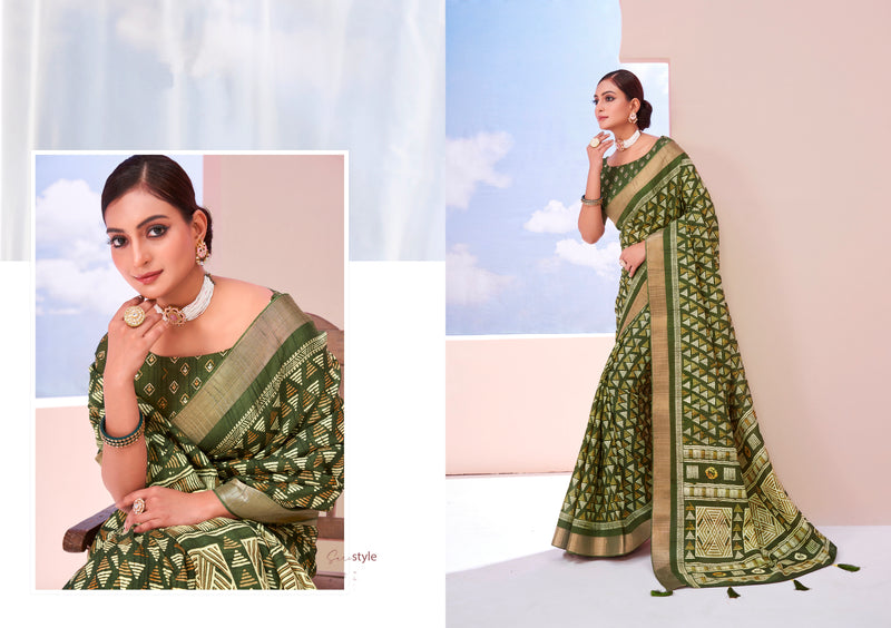 Beautiful Occasion Wear Pure Dola Silk Saree