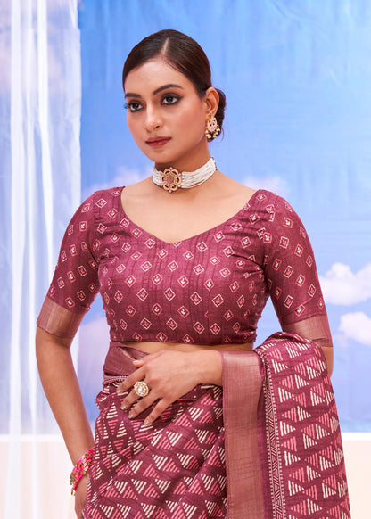 Beautiful Occasion Wear Pure Dola Silk Saree