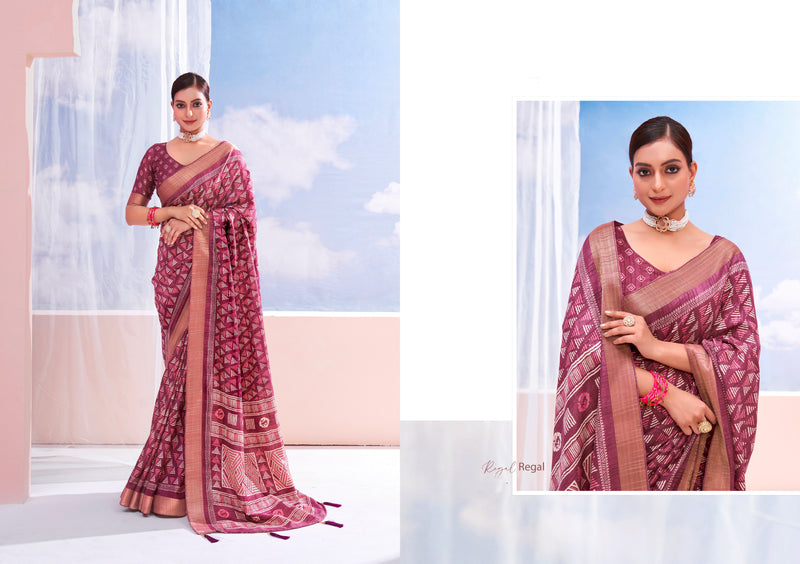 Beautiful Occasion Wear Pure Dola Silk Saree