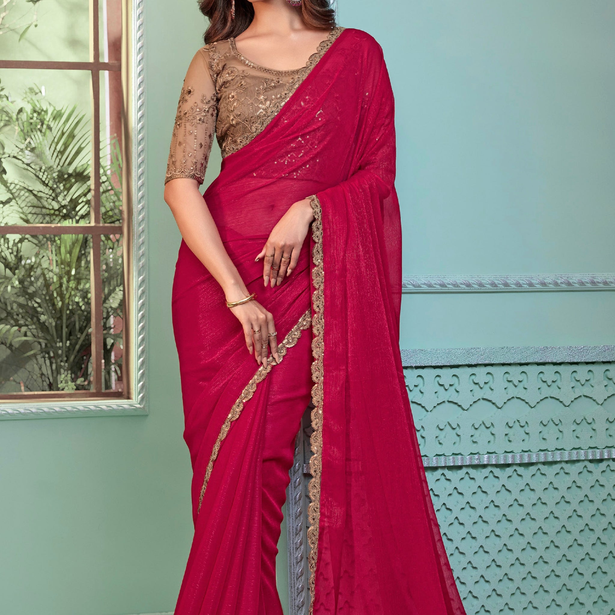 Beautiful Designer Occasion Wear Latest Premium Saree