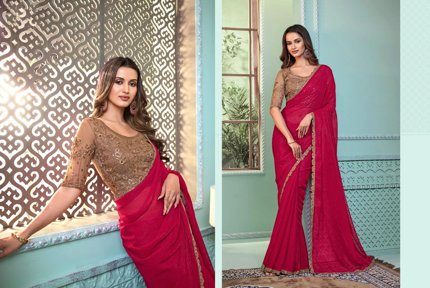 Beautiful Designer Occasion Wear Latest Premium Saree
