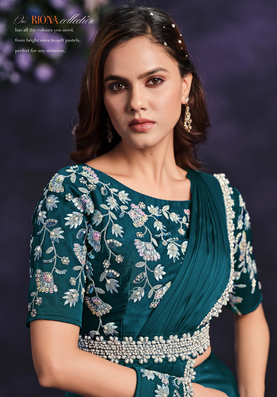 Beautiful Designer Occasion Wear Readymade Saree