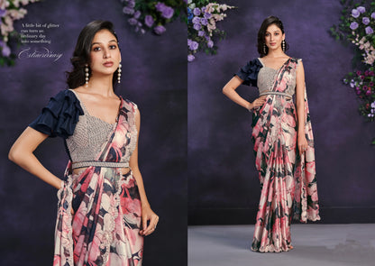 Beautiful Designer Occasion Wear Readymade Saree