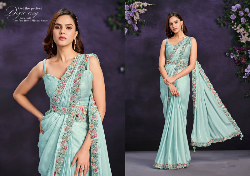 Beautiful Designer Occasion Wear Readymade Saree