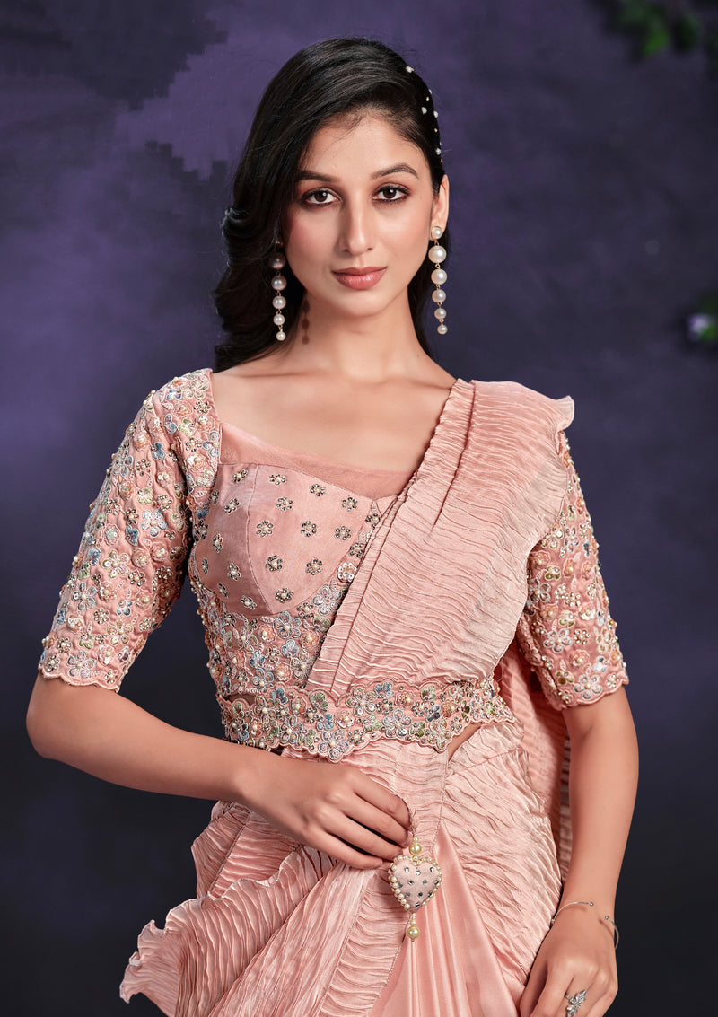 Beautiful Designer Occasion Wear Readymade Saree