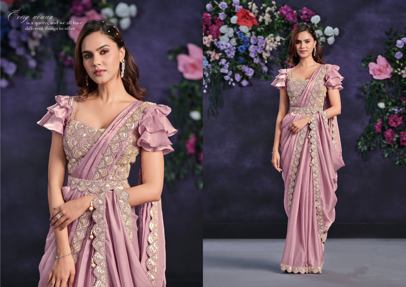 Beautiful Designer Occasion Wear Readymade Saree
