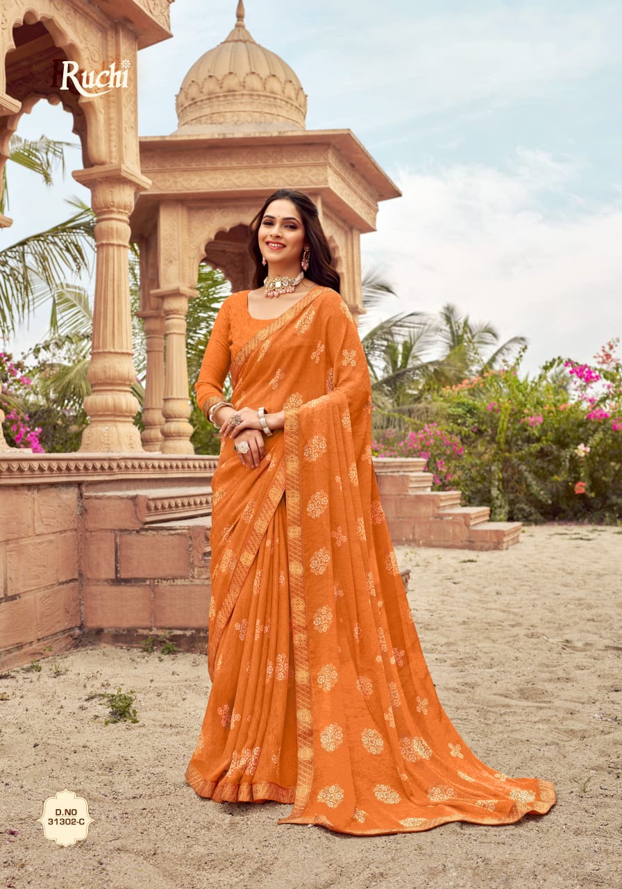 Beautiful Designer Summer Special Simaya Chiffon Saree