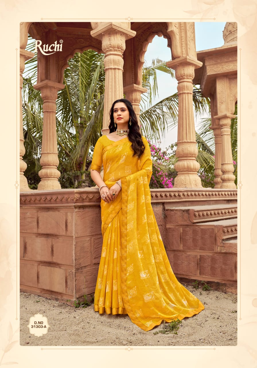 Beautiful Designer Summer Special Simaya Chiffon Saree