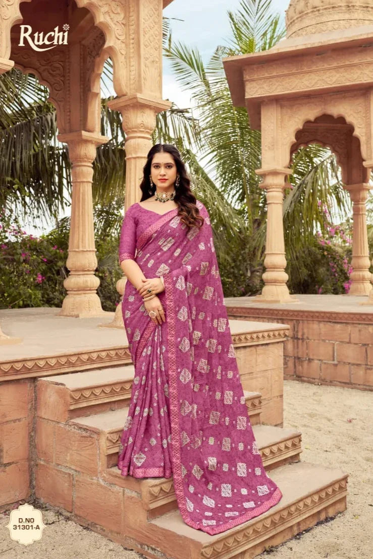 Beautiful Designer Summer Special Simaya Chiffon Saree