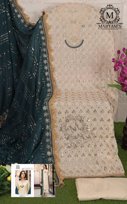 Beautiful Designer Party Wear Pakistani Maryam’s Salwar Suit
