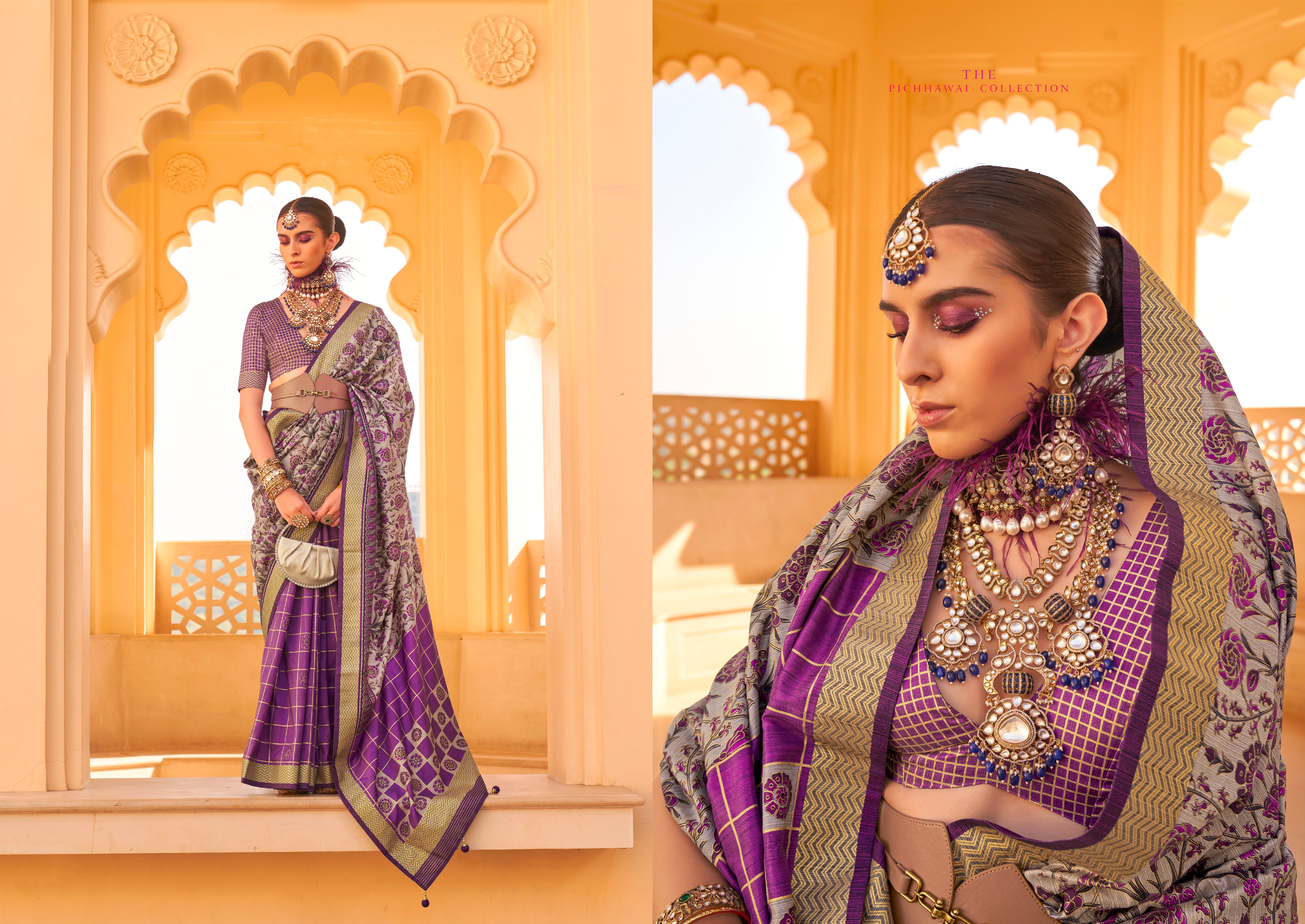 Beautiful Designer Festive Wear Latest Premium Silk Saree