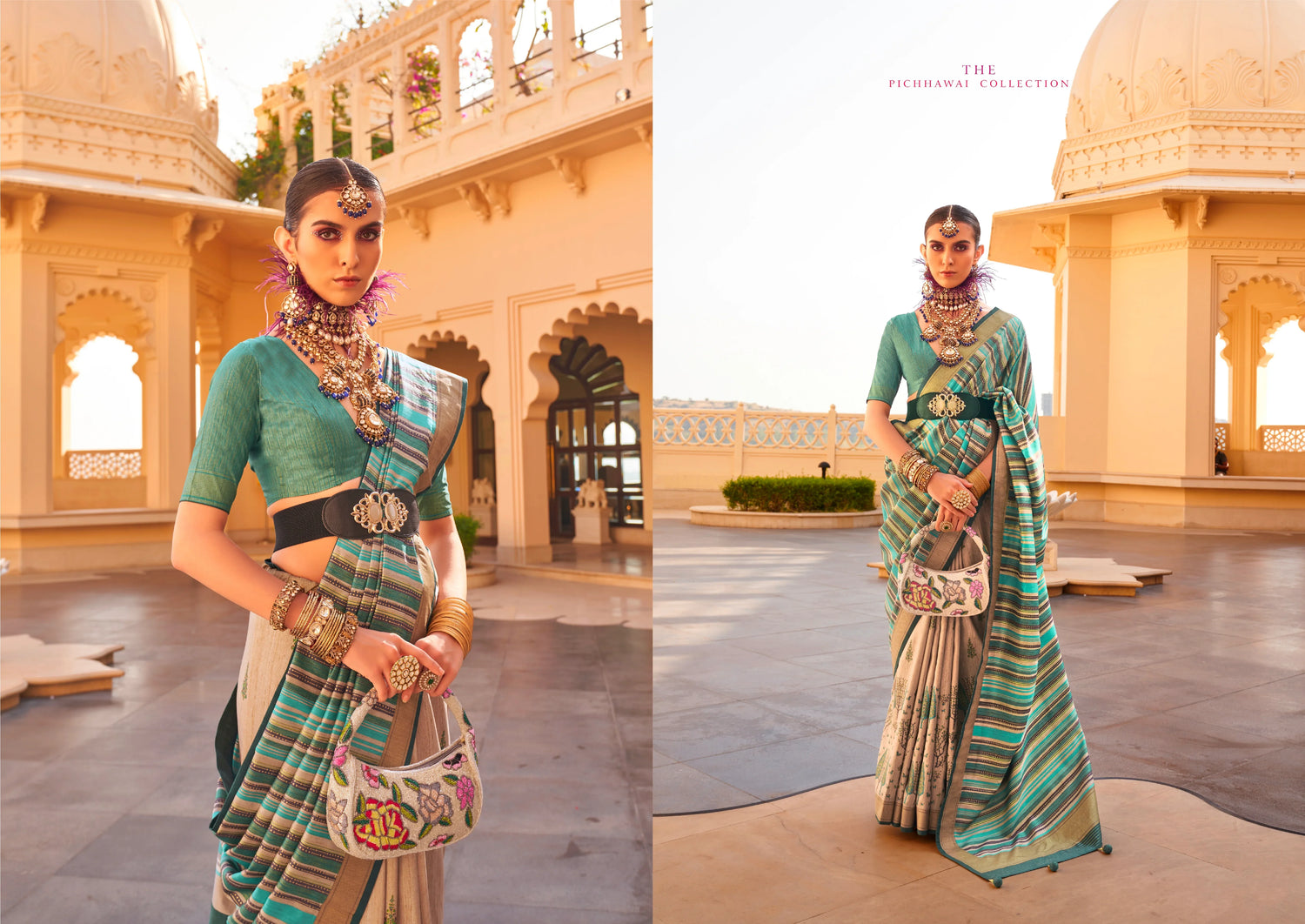 Beautiful Designer Festive Wear Latest Premium Silk Saree