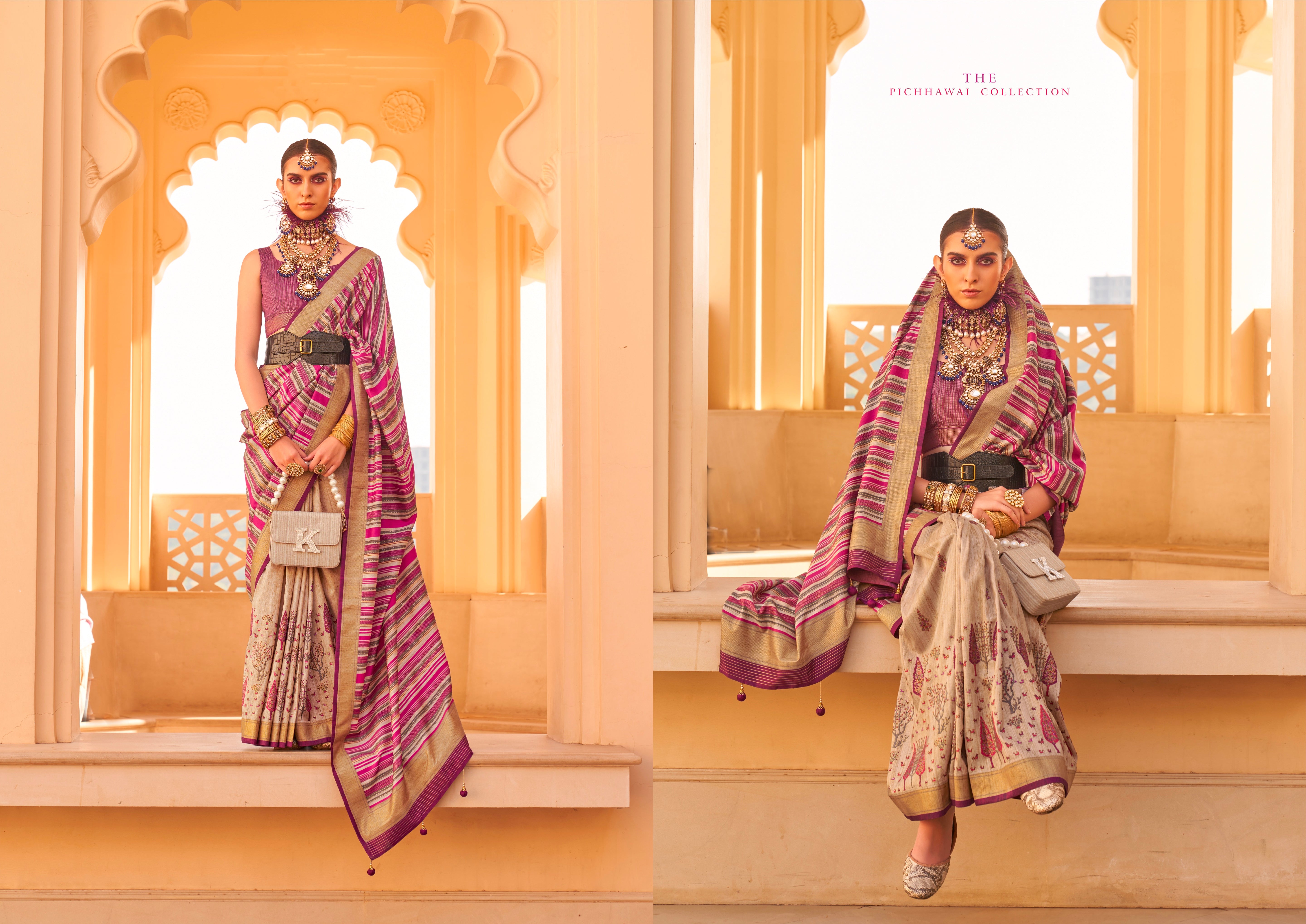 Beautiful Designer Festive Wear Latest Premium Silk Saree