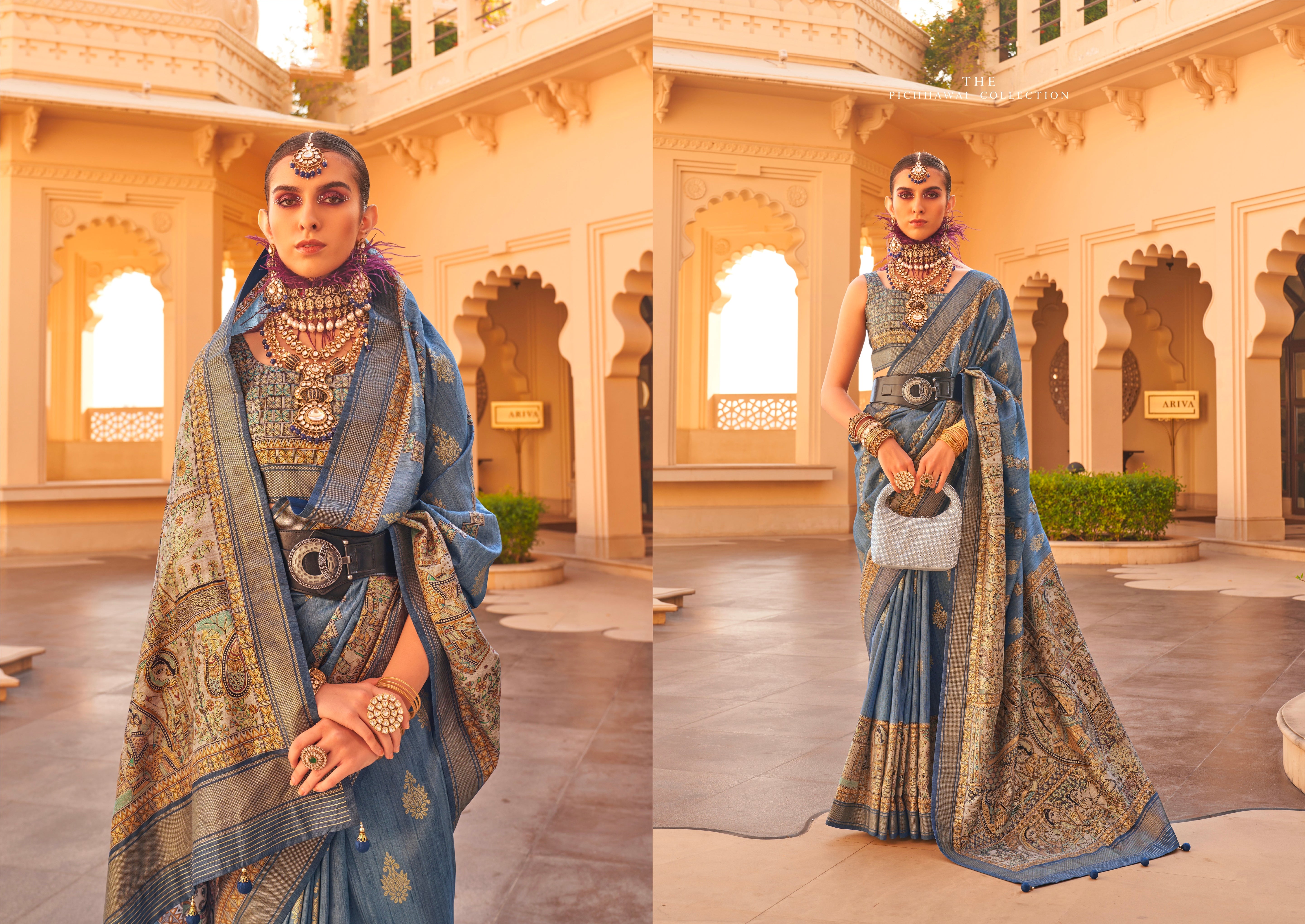 Beautiful Designer Festive Wear Latest Premium Silk Saree